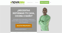 Desktop Screenshot of novaobra.com